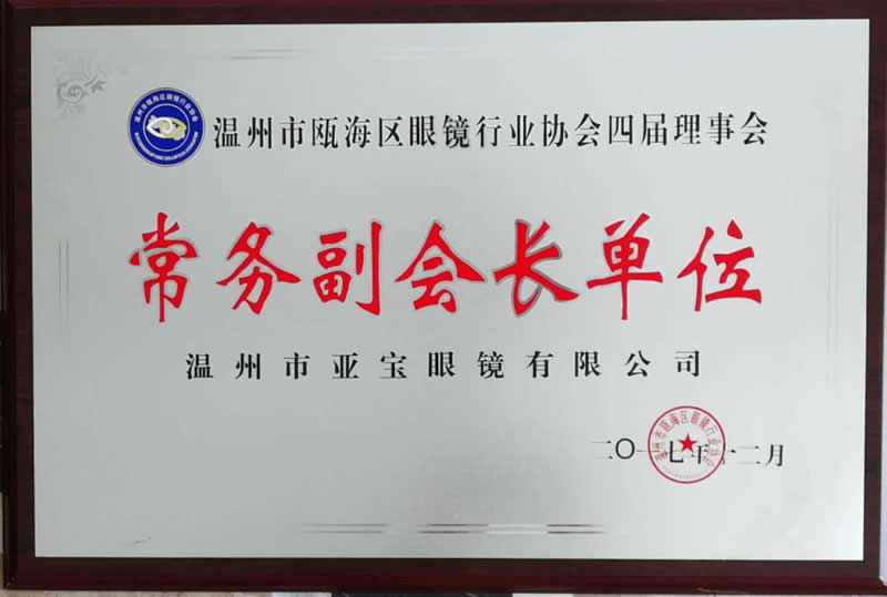 協(xié)會常務副會長